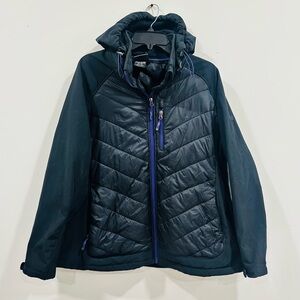 CB Sport Men’s Sports Ski / Snowboard  Hooded Jacket Black Size 3 XL